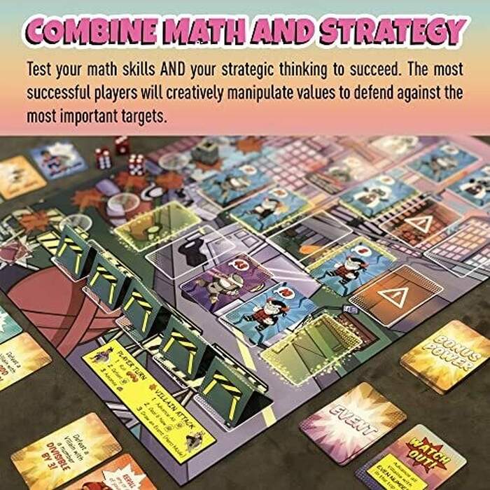 Outnumbered: Improbable Heroes | A Cooperative Superhero Math Game!