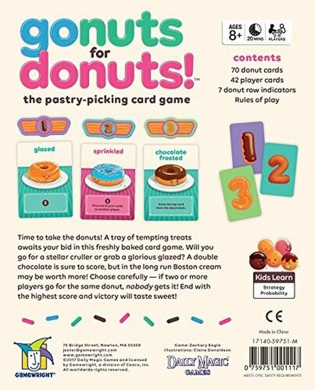 Go Nuts for Donuts Card Game