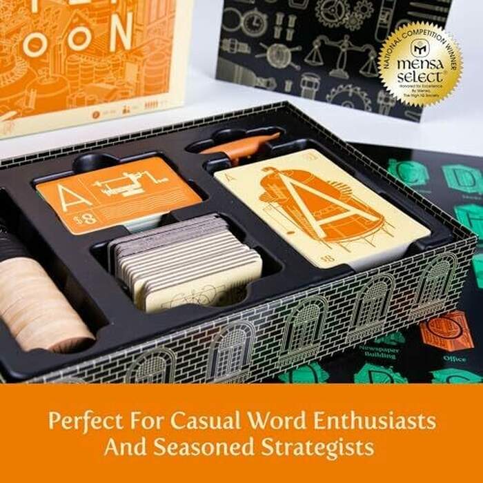 Letter Tycoon | Family Game | 2-5 Players