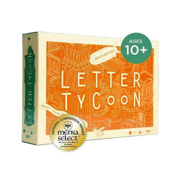 Letter Tycoon | Family Game | 2-5 Players