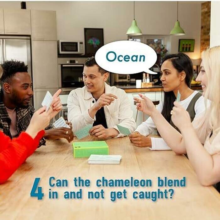 The Chameleon, Award-winning Board Game for Families & Friends