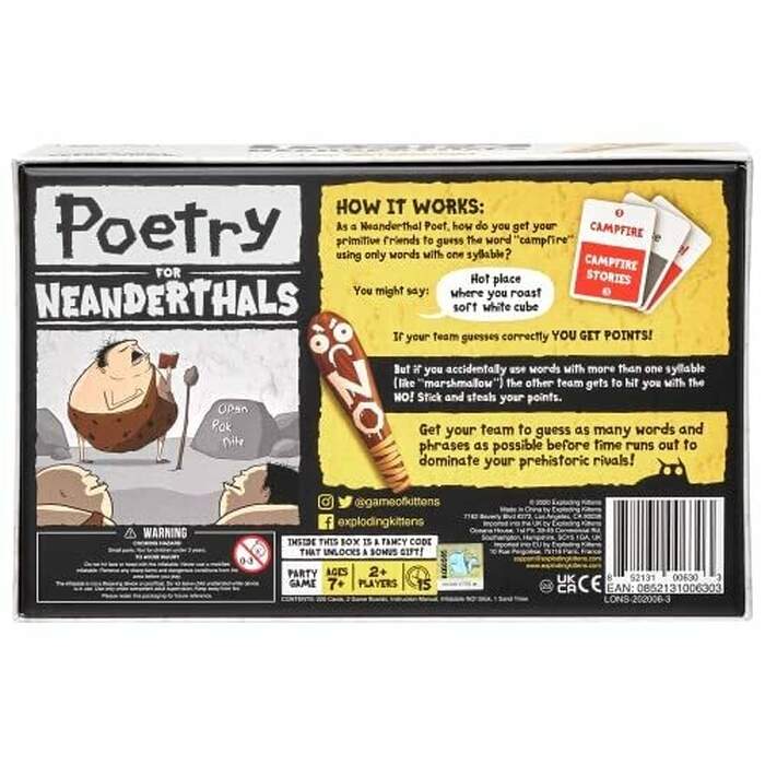 Exploding Kittens - Poetry for Neanderthals