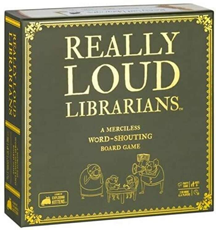 Exploding Kittens - Really Loud Librarians Board Game