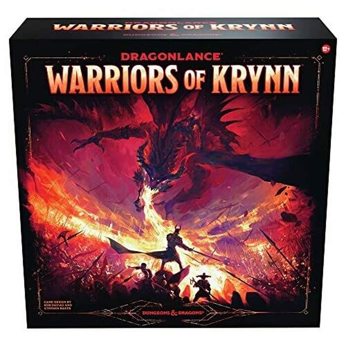 D&D Dragonlance: Warriors of Krynn - Cooperative Strategy Board Game for 2-5 Players