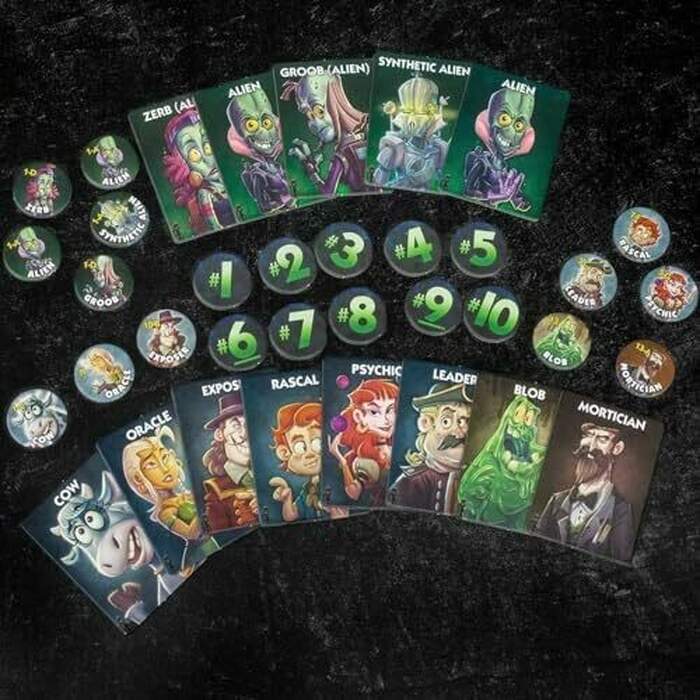 One Night Ultimate Alien Board Game