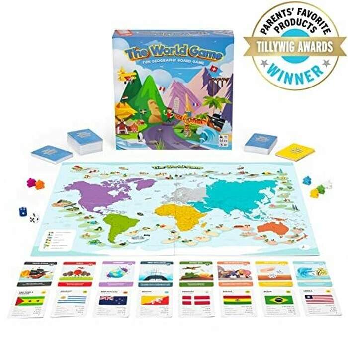 The World Game - Fun Geography Board Game