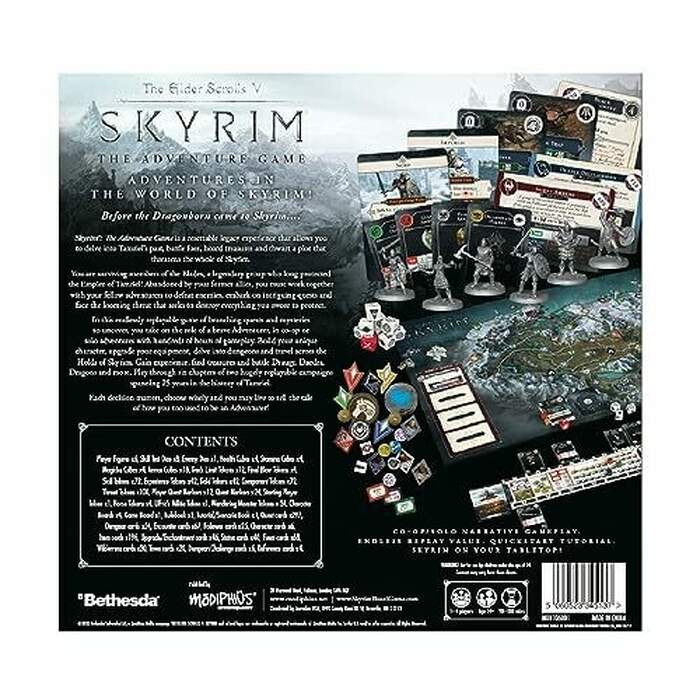 Modiphius the Elder Scrolls: Skyrim-adventure Board Game