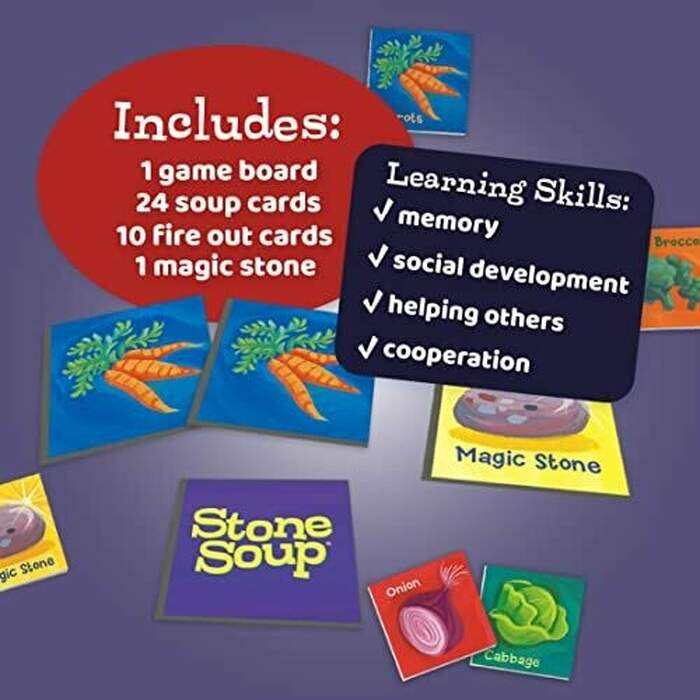 Stone Soup Cooperative Matching Board Game