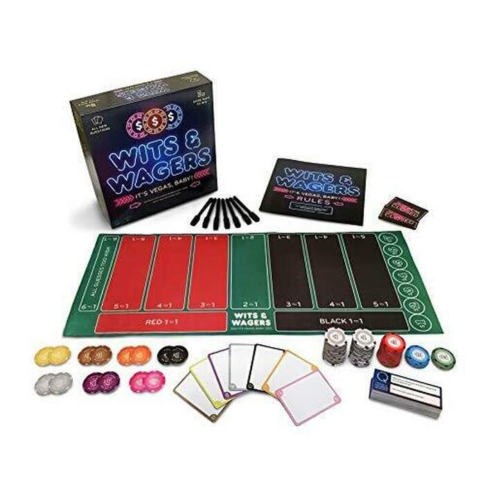 Wits & Wagers It's Vegas Baby - Australia and New Zealand Edition Trivia Game