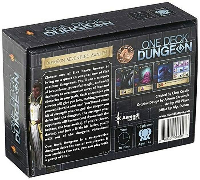 One Deck Dungeon Board Game