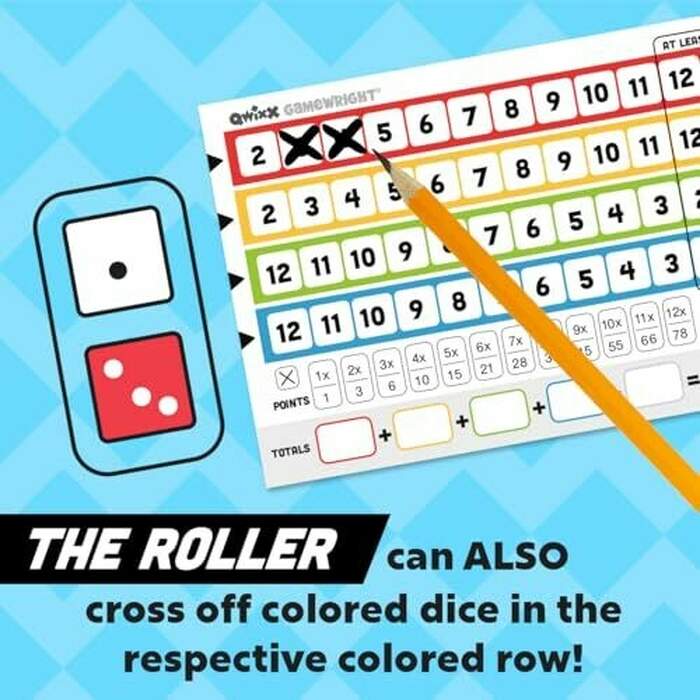 Qwixx Dice Game
