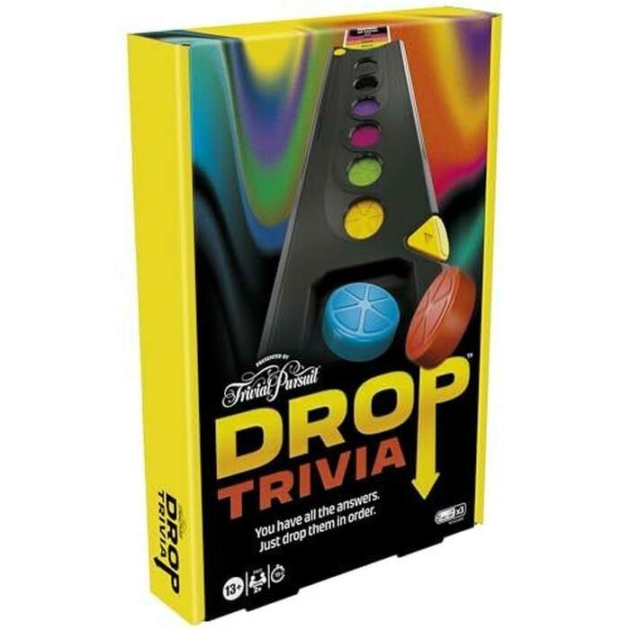 Drop Trivia Game | Electronic Party Game with Voice and Sounds