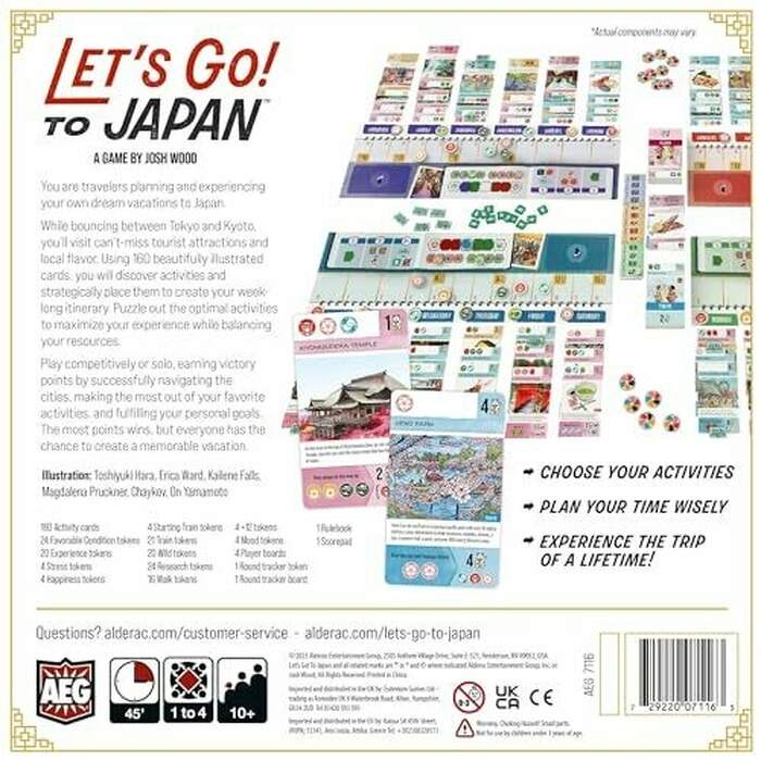 Let's Go! to Japan - Strategy Card Game