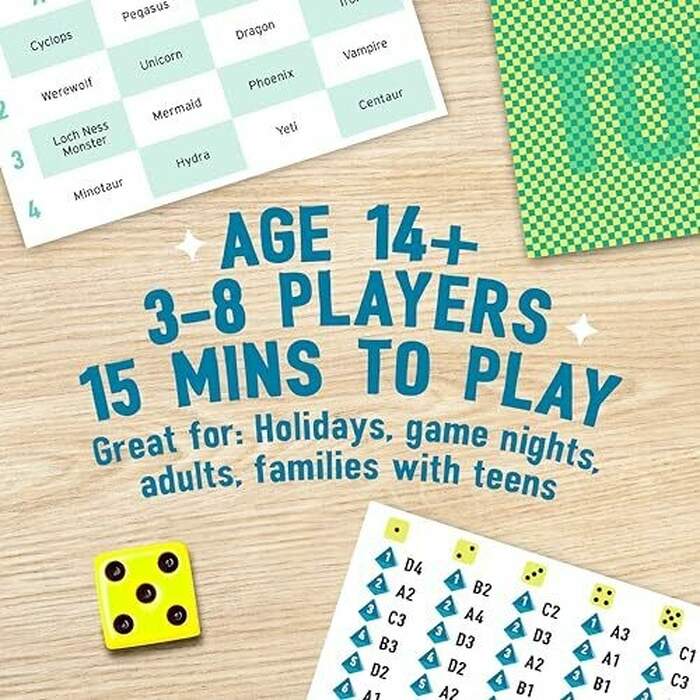 The Chameleon, Award-winning Board Game for Families & Friends