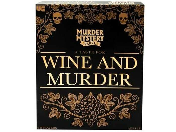 Murder Mystery Party Games - A Taste for Wine and Murder