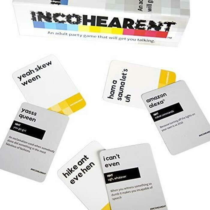 WHAT DO YOU MEME? Incohearent - The Party Game Where You Compete to Guess The Gibberish