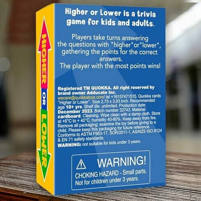 Higher or Lower