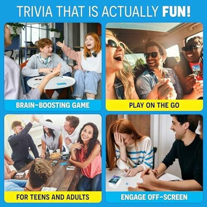 Super Trivia - Games for Adults with 1200 Questions