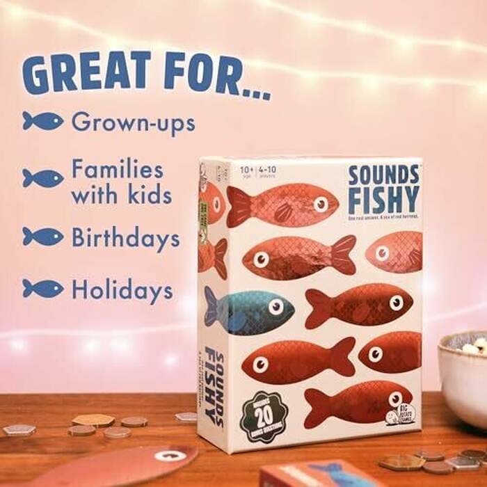 Sounds Fishy: the Fast-thinking, Bluffing Family Board Game
